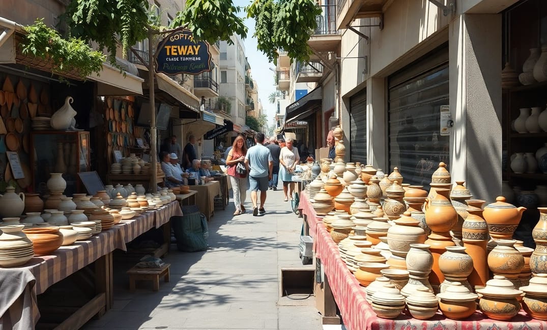 Street Fairs and Shawarma: Pottery from Israel