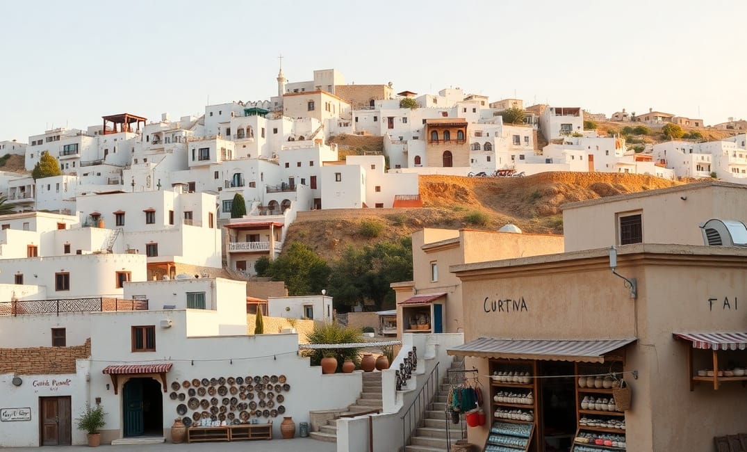 Arabic Script and Mountain Views: A Bowl from Amman