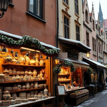 Image of: Cold Streets and Warm Soup: A Vase from Prague