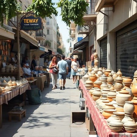 Image of: Street Fairs and Shawarma: Pottery from Israel